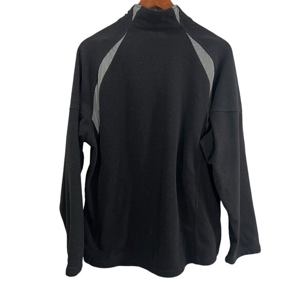 BMW Full Zip Fleece Jacket Mens Size XL Zipper Pockets Black - Picture 2 of 12